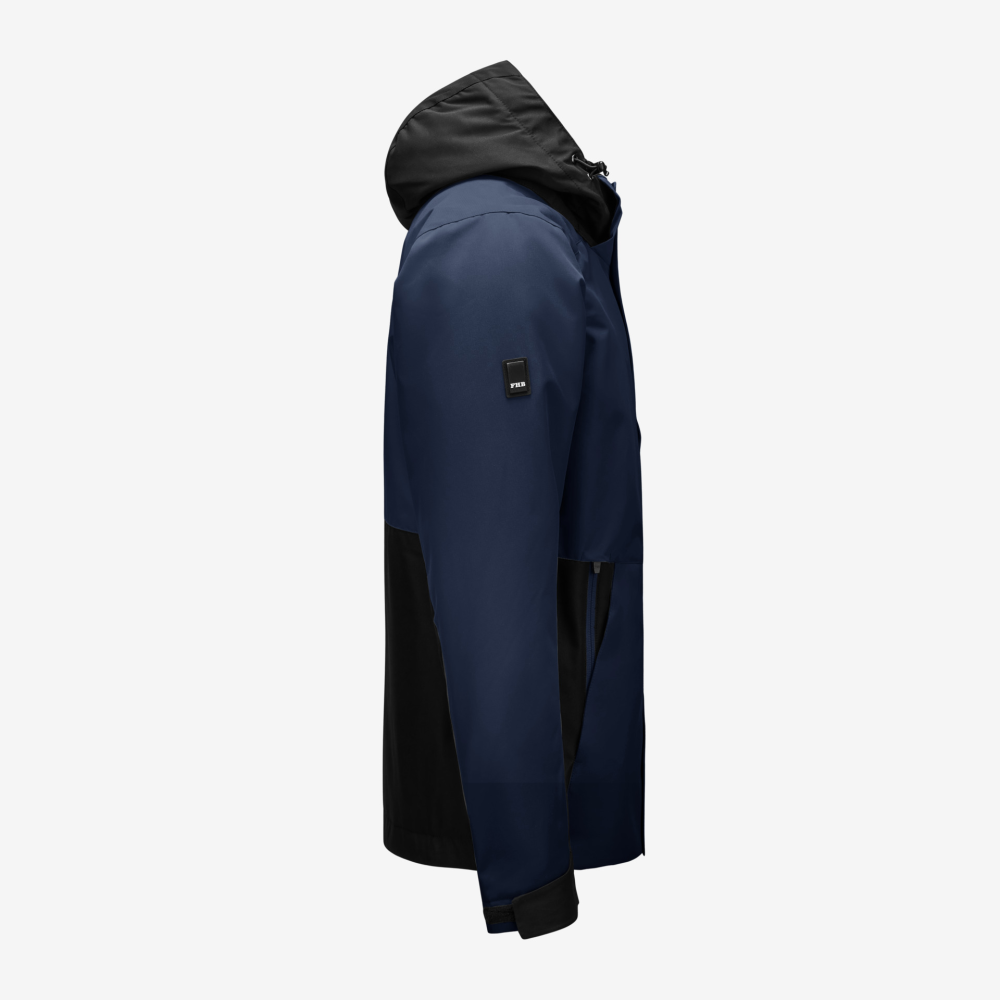FHB GEORG Arbeitsjacke Primaloft, marine-schwarz, Gr. 5XL