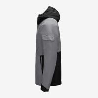 FHB GEORG Arbeitsjacke Primaloft, grau-schwarz, Gr. L