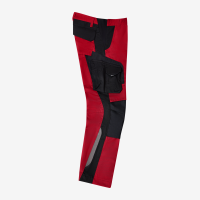 FHB FLORIAN Arbeitshose, rot-schwarz, Gr. 66