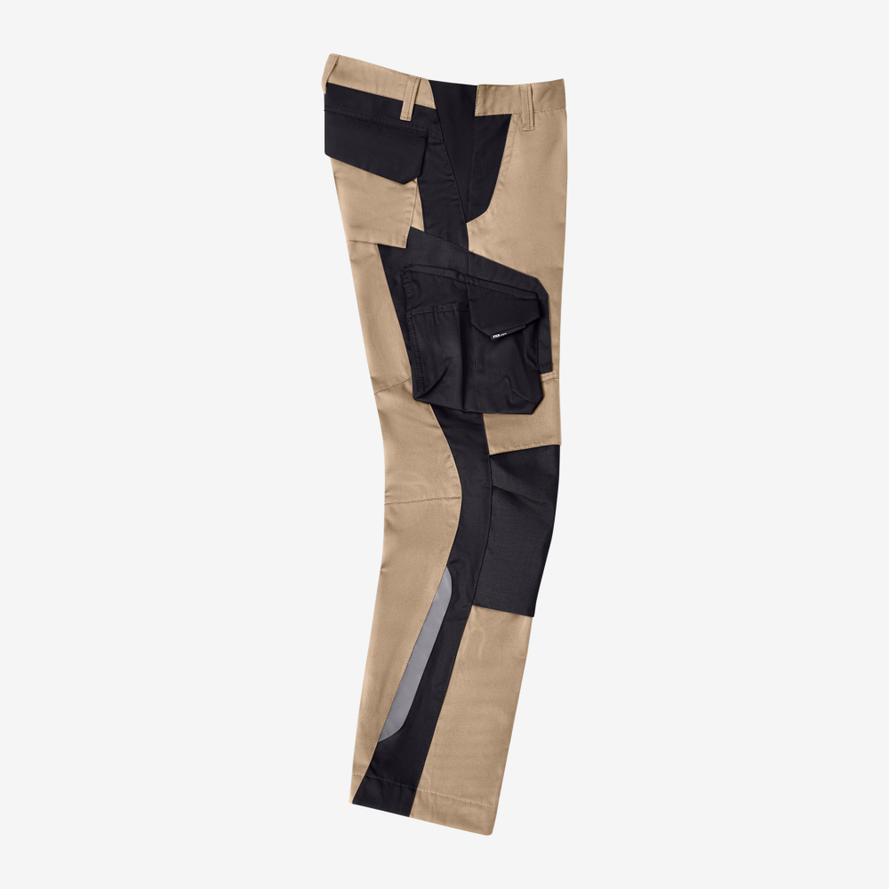 FHB FLORIAN Arbeitshose, beige-schwarz, Gr. 50