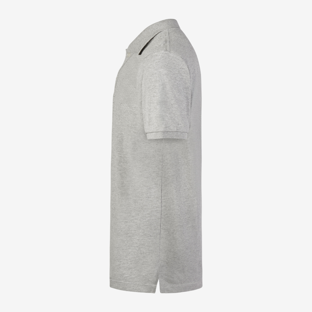 FHB DANIEL Polo-Shirt, grau-meliert, Gr. 5XL