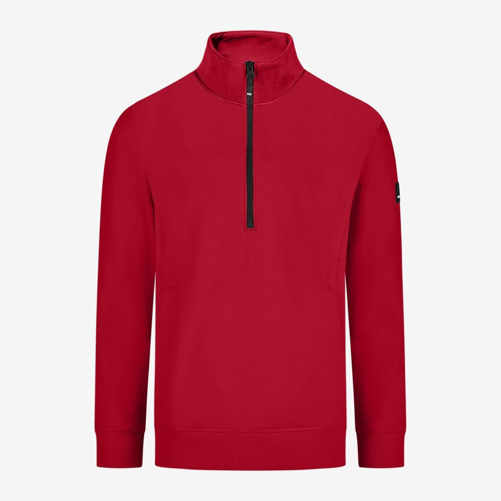 FHB KALLE Zip-Sweatshirt unisex rot 2XL