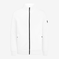 FHB EUGEN Sweat-Jacke unisex weiß M