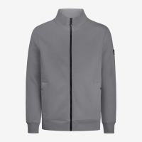FHB EUGEN Sweat-Jacke unisex grau 3XL