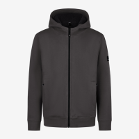 FHB HAJO Hoodie-Jacke mit Webpelz unisex anthrazit 2XL