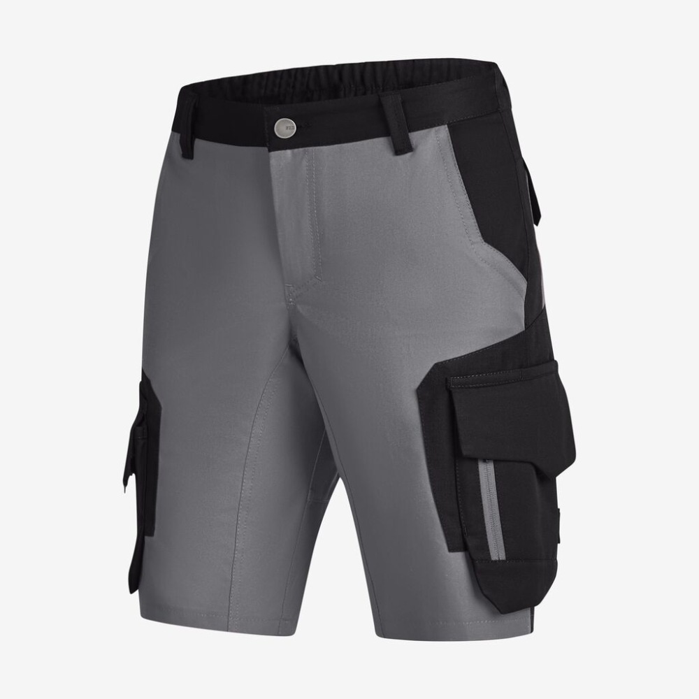 FHB ANNI Bermuda Damen grau-schwarz 50