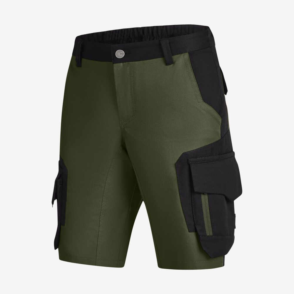 FHB ANNI Bermuda Damen oliv-schwarz 48