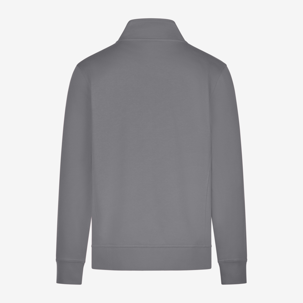 FHB EUGEN Sweat-Jacke unisex grau 3XL