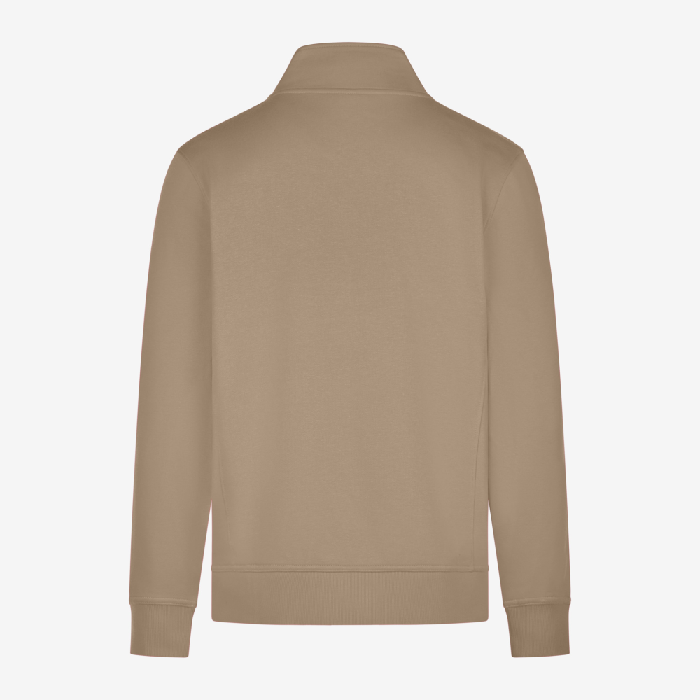 FHB EUGEN Sweat-Jacke unisex beige XL