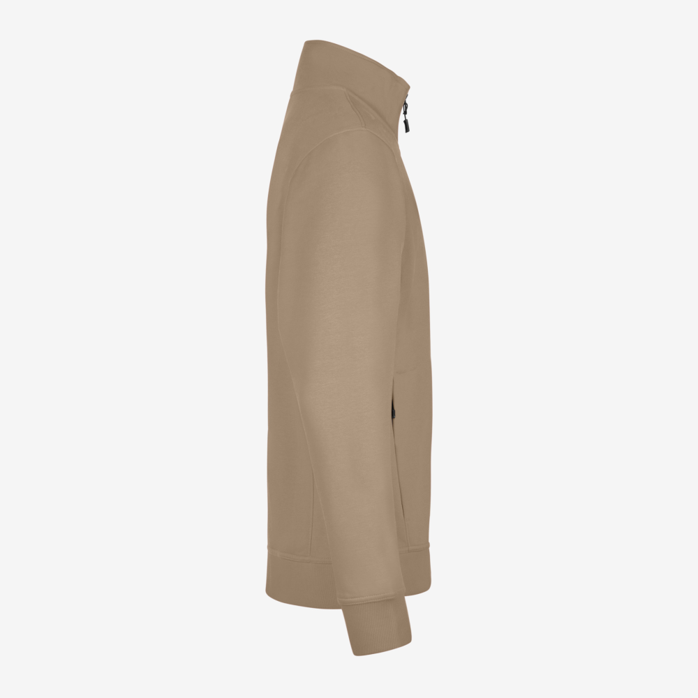 FHB EUGEN Sweat-Jacke unisex beige XL