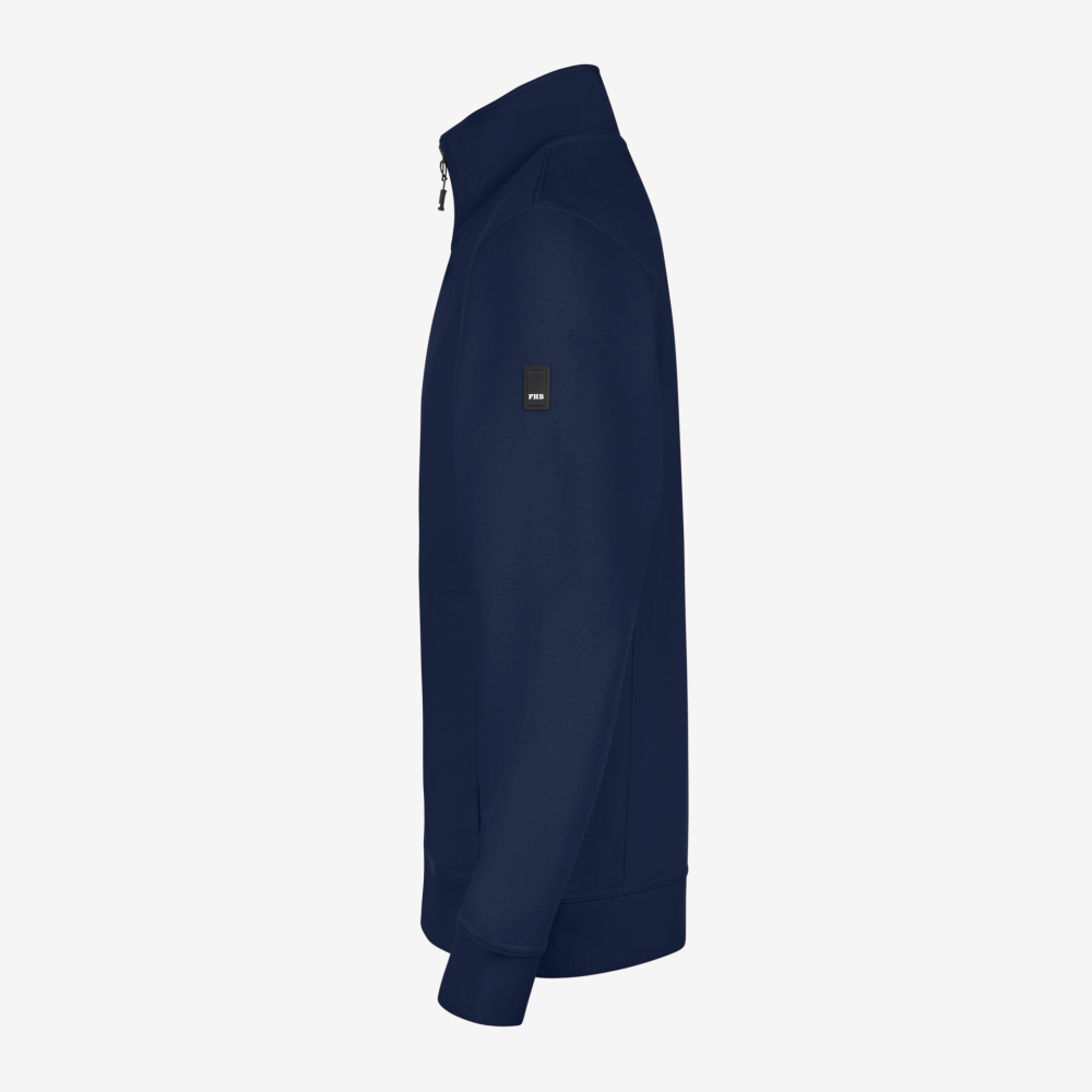 FHB EUGEN Sweat-Jacke unisex marine M