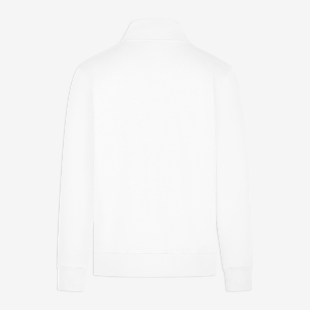 FHB EUGEN Sweat-Jacke unisex weiß M