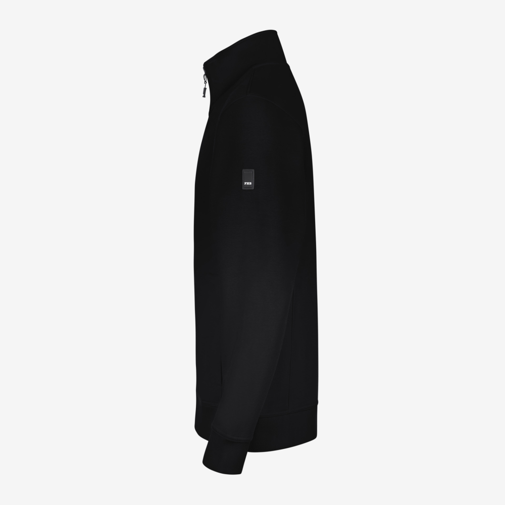 FHB EUGEN Sweat-Jacke unisex schwarz L