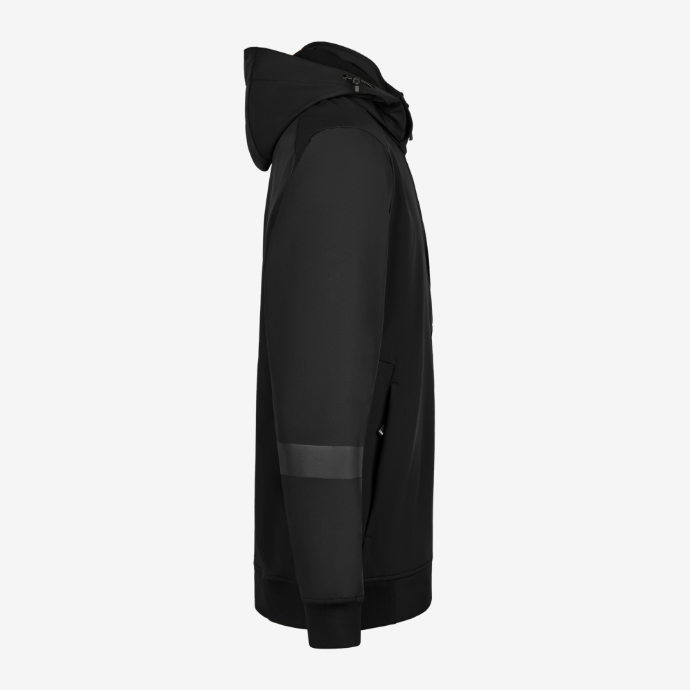 FHB FALKO Softshell-Jacke leicht und elastisch schwarz L