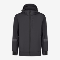 FHB FALKO Softshell-Jacke leicht und elastisch anthrazit 4XL