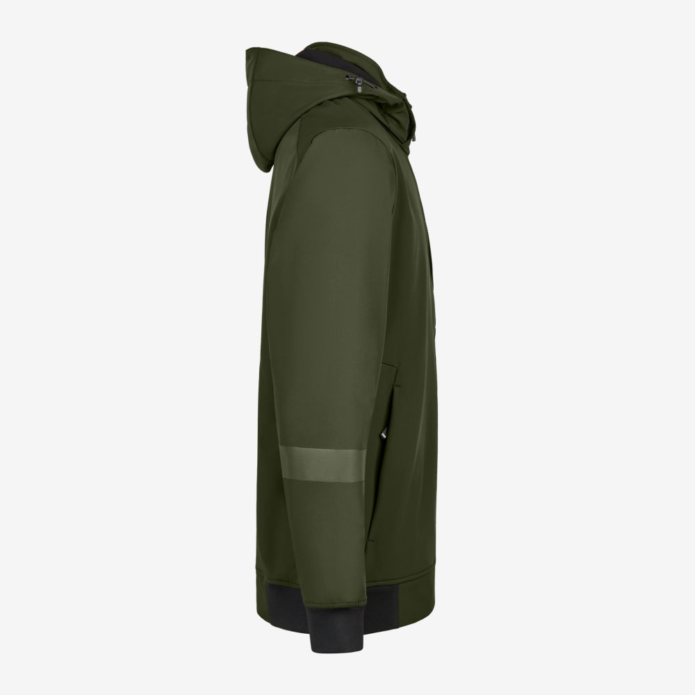 FHB FALKO Softshell-Jacke leicht und elastisch oliv M