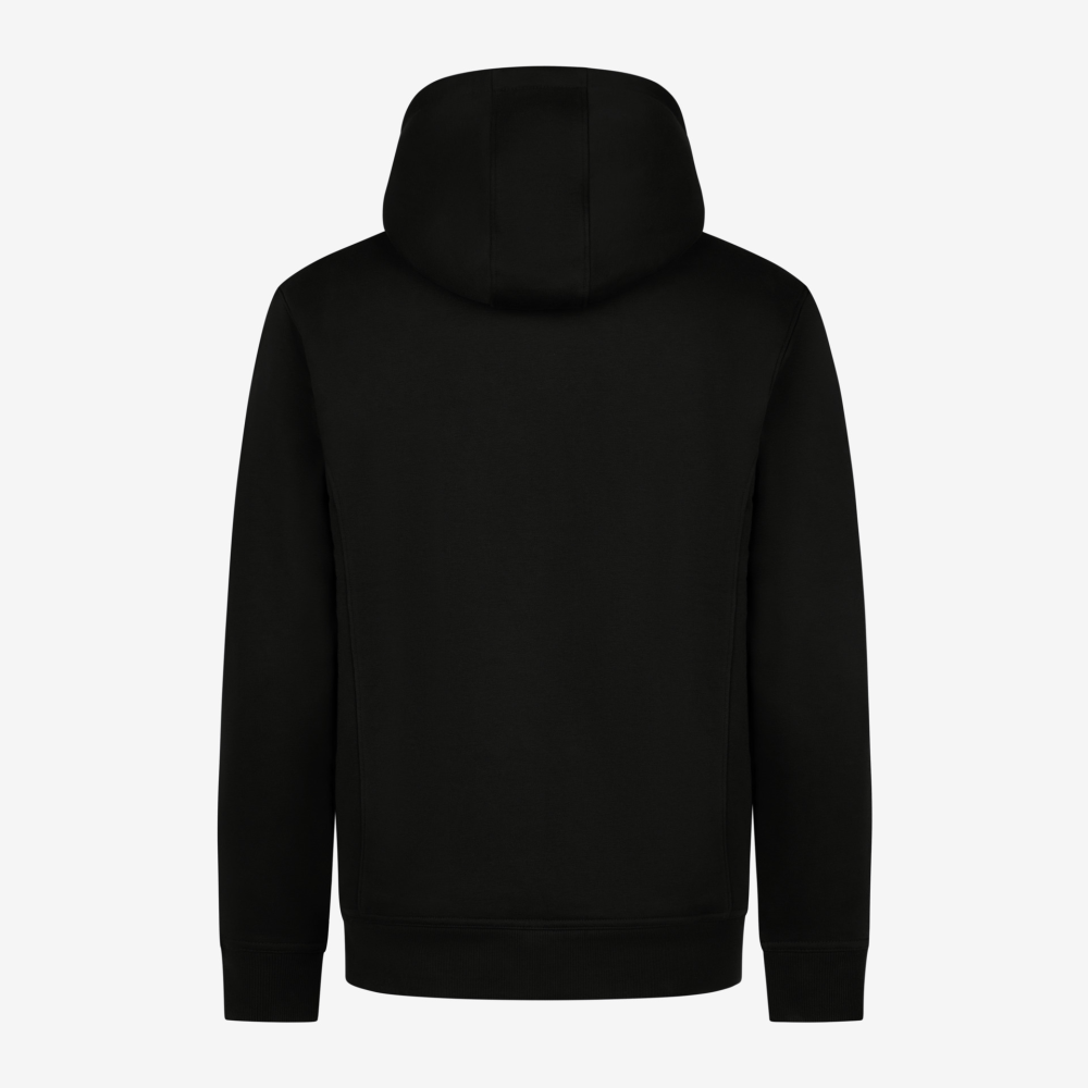 FHB HAJO Hoodie-Jacke mit Webpelz unisex schwarz S