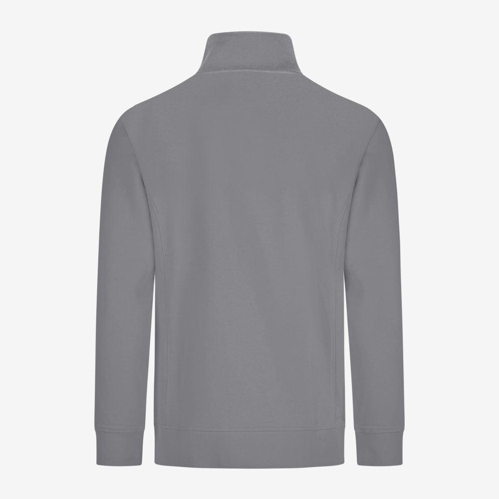 FHB KALLE Zip-Sweatshirt unisex grau 3XL