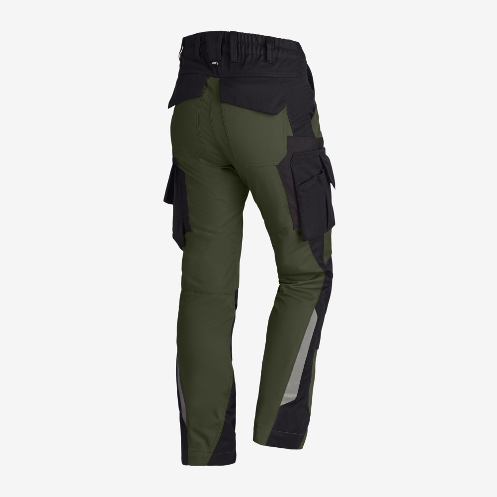 FHB ANNETTE Arbeitshose Damen oliv-schwarz 42