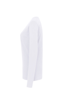 HAKRO Damen Longsleeve Classic, weiss, XS