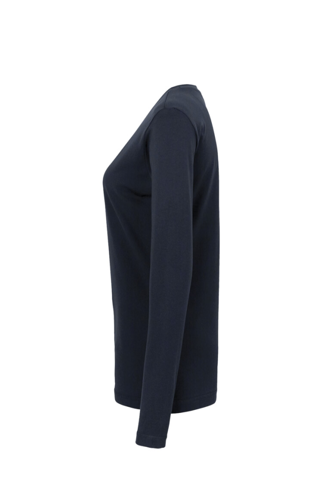 HAKRO Damen Longsleeve Classic, tinte, 3XL