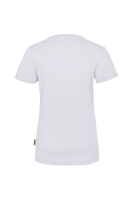 HAKRO Damen V-Shirt COOLMAX®, weiss, XS