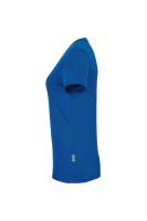 HAKRO Damen V-Shirt COOLMAX®, royalblau, XS