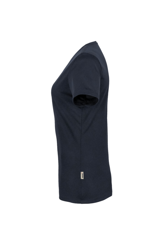 HAKRO Damen V-Shirt COOLMAX®, tinte, XL