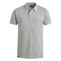 FHB DANIEL Polo-Shirt, grau-meliert, Gr. 5XL