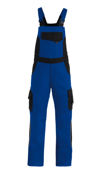 FHB ECKHARD Latzhose, royalblau-schwarz, Gr.
