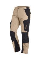 FHB FLORIAN Arbeitshose, beige-schwarz, Gr. 50
