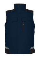 FHB HAUKE Arbeitsweste, marine-schwarz, Gr. XS