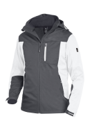 FHB JANNIK Softshelljacke, weiss-anthrazit, Gr. S