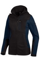 FHB JULIA Softshell-Jacke Damen, marine-schwarz, Gr. XL
