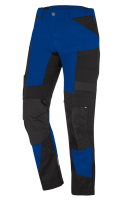 FHB LEO Arbeitshose elastisch, royalblau-schwarz, Gr. 24
