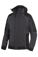 FHB WALTER Softshelljacke, anthrazit-schwarz, Gr. L