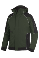 FHB WALTER Softshelljacke, oliv-schwarz, Gr. 3XL