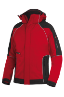 FHB WALTER Softshelljacke, rot-schwarz, Gr. XL