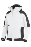 FHB WALTER Softshelljacke, weiss-anthrazit, Gr. 4XL