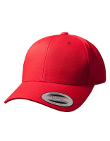 FlexFit Cap Curved Classic Snapback, rot