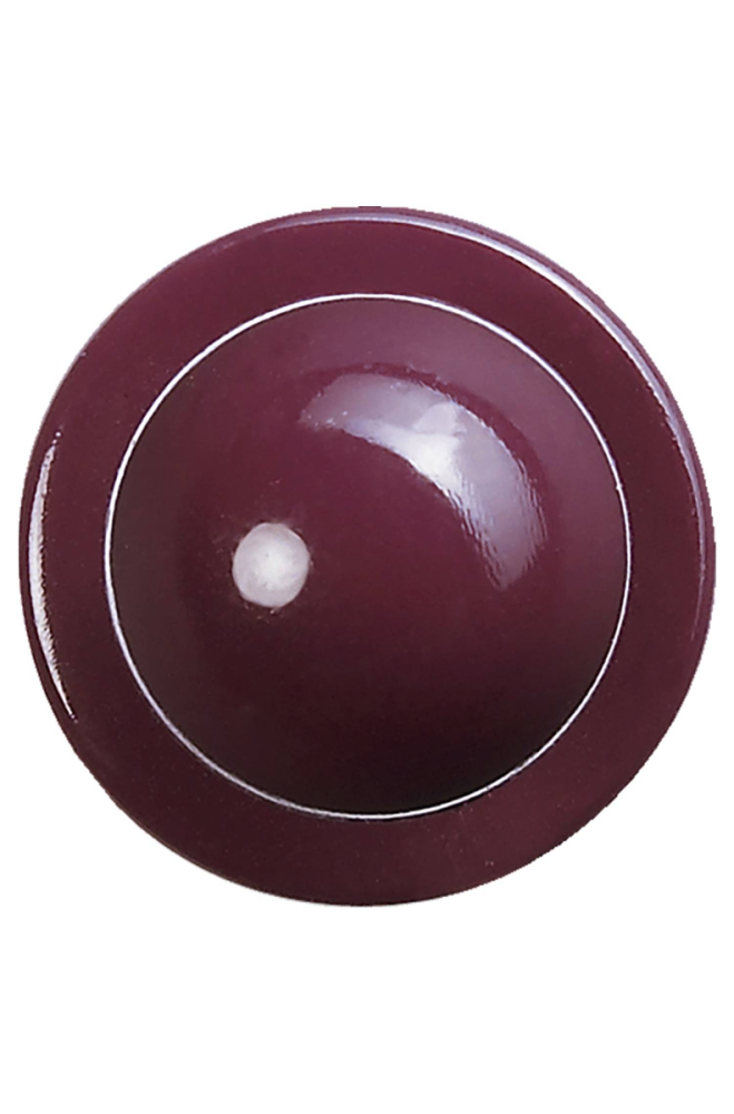Greiff Kugelknöpfe 12er P, bordeaux, unisex
