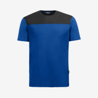 FHB KNUT T-Shirt Herren, royalblau-schwarz, Gr. 2XL