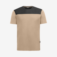 FHB KNUT T-Shirt Herren, beige-schwarz, Gr. 5XL