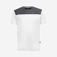 FHB KNUT T-Shirt Herren, weiss-anthrazit, Gr. M