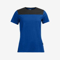FHB KIRA T-Shirt Damen, royalblau-schwarz, Gr. S