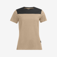 FHB KIRA T-Shirt Damen, beige-schwarz, Gr. M