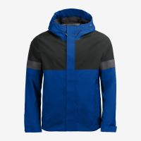 FHB LUCA Regenjacke, royalblau-schwarz, Gr. L
