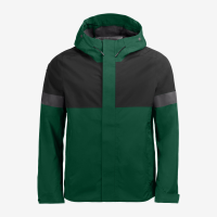 FHB LUCA Regenjacke, grün-schwarz, Gr. 5XL