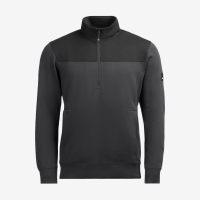 FHB ROB Zip-Sweatshirt, anthrazit-schwarz, Gr. L