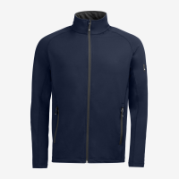 FHB KUNO Fleece-Jacke, marine, Gr. XS